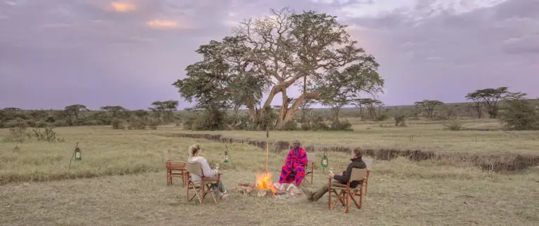 Glamping with family